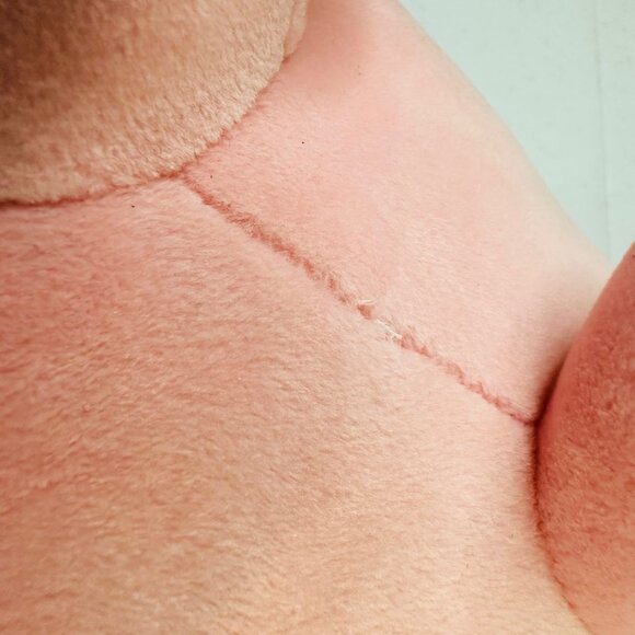 Adorable Pink Dinosaur Plush Toy With Quirky Bandana Pink Dino Stuffed Animal - Picture 10 of 11